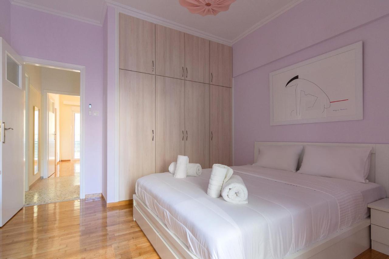 Bright And Spacious 2-Bedrooms Apartment In Atene Esterno foto